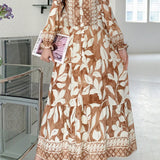 ELENA – BOHEMIAN BLOOM MAXI-JURK