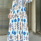 ELENA – BOHEMIAN BLOOM MAXI-JURK