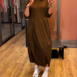 EVAGELINE – ELEGANTE LOOSE-FIT JURK