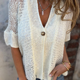 Aimée - Elegant Gebreid Top