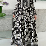 ELENA – BOHEMIAN BLOOM MAXI-JURK
