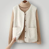 FABIENNE – GEZELLIG BUTTON-UP VEST