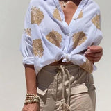 Lina – Blouse met sierlijke borduursels