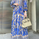 ELENA – BOHEMIAN BLOOM MAXI-JURK
