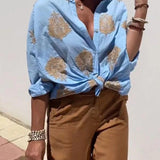 Lina – Blouse met sierlijke borduursels