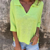 GARIELE - BOHEMIAN GEBREIDE TOP