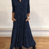 CLARA – ELEGANTE SHIRT MAXI JURK
