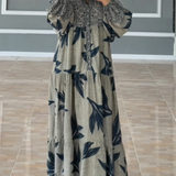 ELENA – BOHEMIAN BLOOM MAXI-JURK