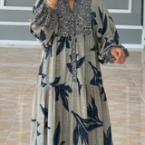 ELENA – BOHEMIAN BLOOM MAXI-JURK