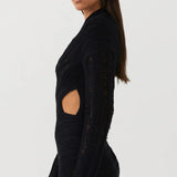 Pien™ | Mini-jurk voor dames met uitgesneden structuur