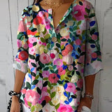 HELEINA - Bloemige Vintage Blouse