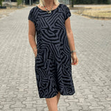 NORA – RELAXTE ZEBRAPRINT ZOMERJURK