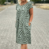 NORA – RELAXTE ZEBRAPRINT ZOMERJURK