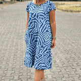 NORA – RELAXTE ZEBRAPRINT ZOMERJURK