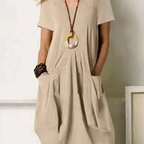Amalia™ | LOSSE VLOEIENDE CASUAL JURK