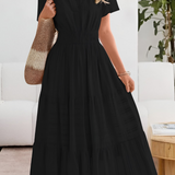 FREYA – ZONNIGE CHARME MAXI-JURK MET LAGEN