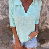 GARIELE - BOHEMIAN GEBREIDE TOP
