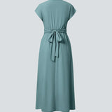 Aimee™ | Maxi jurk met geplooide taille