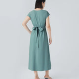 Aimee™ | Maxi jurk met geplooide taille