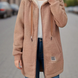 Elianne™ | Warme Teddy Jas met Capuchon