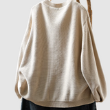 Clarisse | Gebreid vest met gekleurde knopen