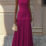 JULIET – TIJDLOZE ELEGANTIE MOUWLOZE MAXI-JURK