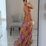 Giselle™ | Betoverende Maxi-jurk met Bloemenprint