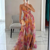 Giselle™ | Betoverende Maxi-jurk met Bloemenprint