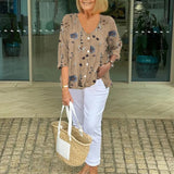 Dorothea - Elegante Bloemenblouse