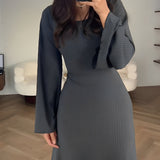 Lubberta™ | Elegante Gebreide Maxi Jurk