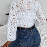 Roselina – Geborduurde blouse