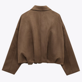 Noraly™ | Suéde Bomberjacket