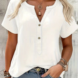 Tara - Elegante V-Hals Blouse