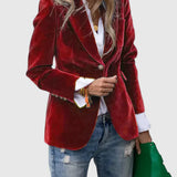 VALERIE – ELEGANTE FLUWELEN BLAZER