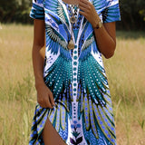 JULIA – LEVENDIGE BOHO CHIC JURK