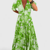 JULIANA – STRALENDE BLOEI FLOEIENDE MAXI JURK