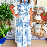SAVANNAH – TIJDLOZE ELEGANTIE GELAAGDE MAXI JURK