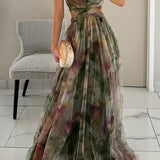 Giselle™ | Betoverende Maxi-jurk met Bloemenprint