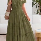 FREYA – ZONNIGE CHARME MAXI-JURK MET LAGEN