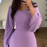 Lubberta™ | Elegante Gebreide Maxi Jurk