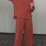 Renaya - Casual Set van Katoen-Linnen