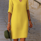 Esmee™ | Elegante V-hals jurk