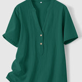 Tara - Elegante V-Hals Blouse