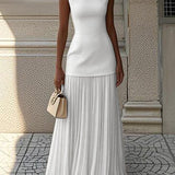 JULIET – TIJDLOZE ELEGANTIE MOUWLOZE MAXI-JURK