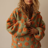 Saskia | Boheemse fleece trui