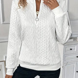 Jorien™ | KNIT PULLOVER MET Ritssluiting