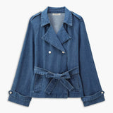 DAPHNE – DENIM JAS MET CEINTUUR
