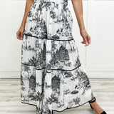 SAVANNAH – TIJDLOZE ELEGANTIE GELAAGDE MAXI JURK