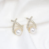 Oorbellen met Parels en Glitter
