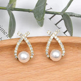 Oorbellen met Parels en Glitter
